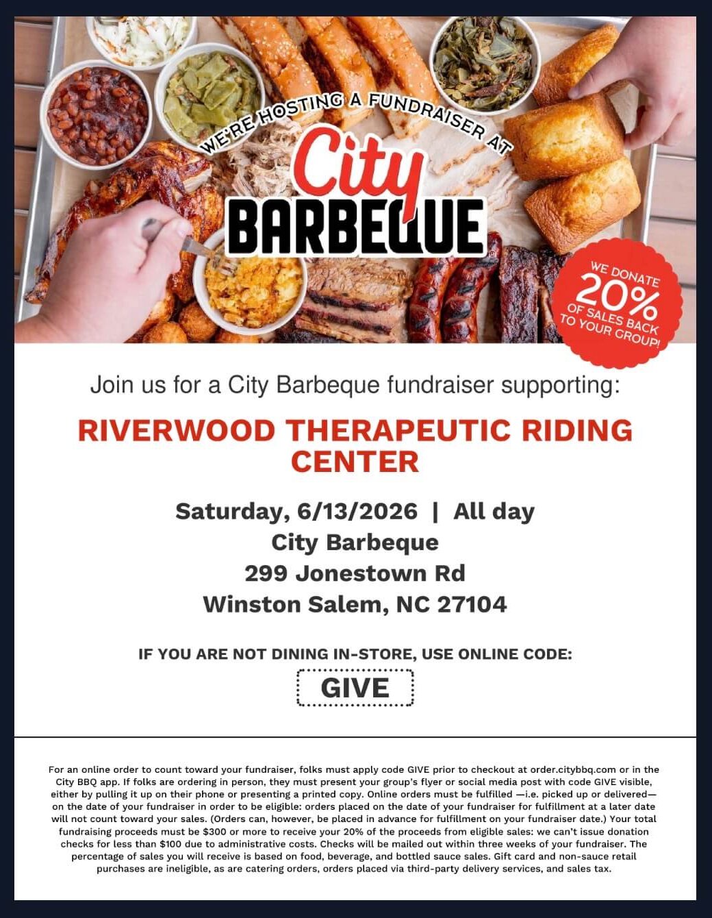 City BBQ - Riverwood